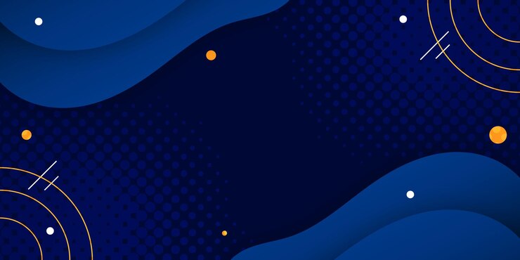 Minimalist blue halftone abstract background