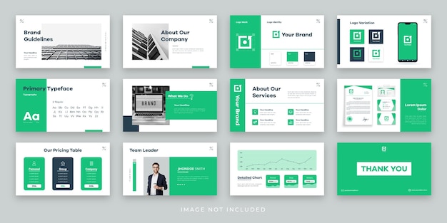 Minimalist Business Branding Company Presentation Template