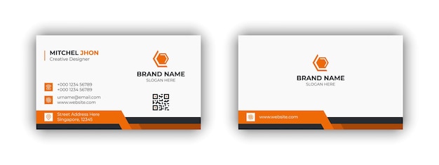 Minimalist business card