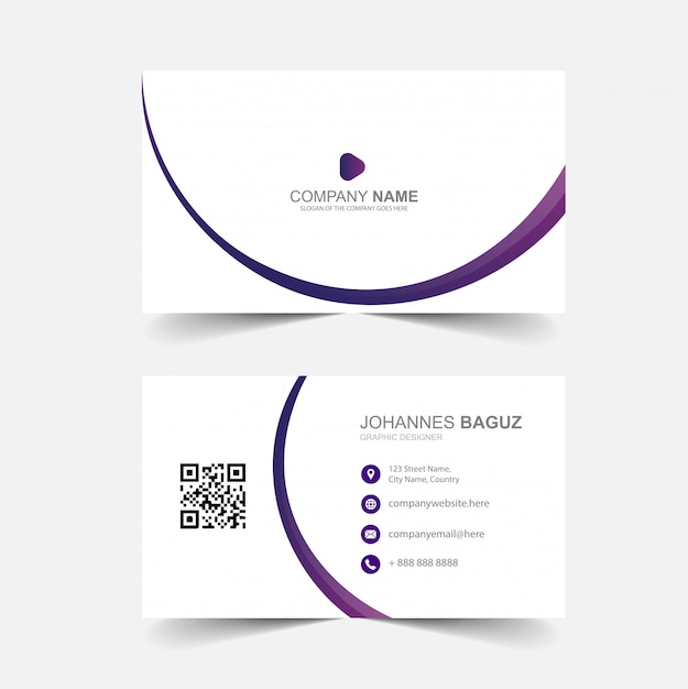 Minimalist business card