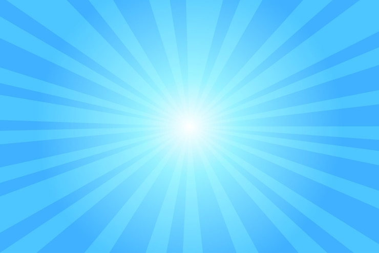 Vector minimalist celebration blue background