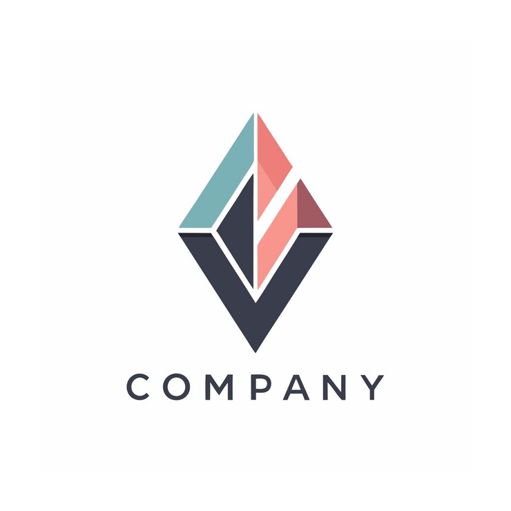 Vector minimalist company logo template