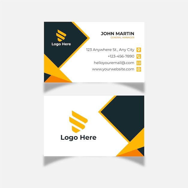 Minimalist Corporate Business Card