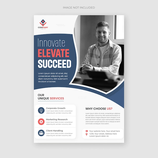 Minimalist Corporate Business Flyer Template