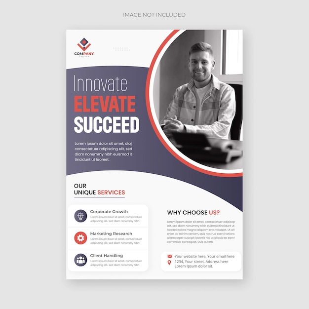 Minimalist Corporate Business Flyer Template