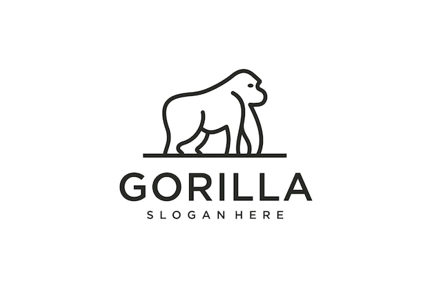 Design minimalista per gorilla