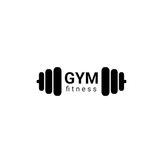 Minimalist fitness logo