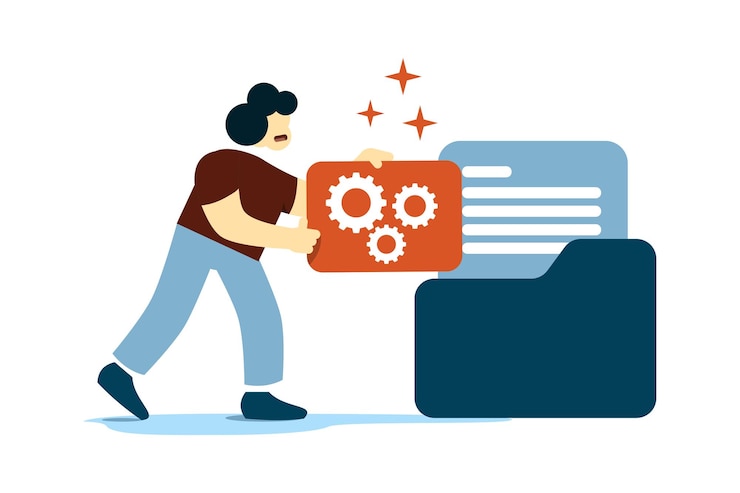 Vector minimalist flat illustration interface package for web and advertising design professionals