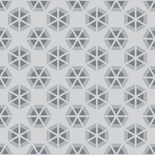 Minimalist hexagon seamless pattern