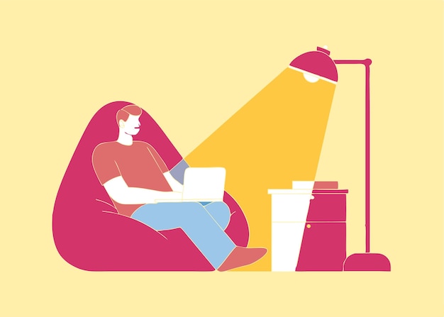 minimalist illustrations depicting everyday life scenes productivity entertainment and social mom