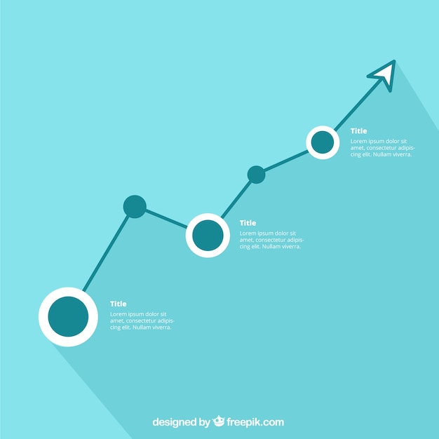 Vector minimalist infographic template