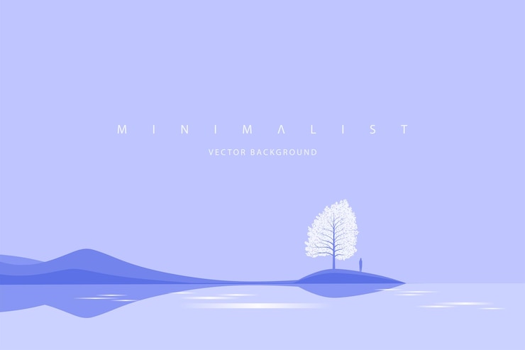 Vector minimalist landscape_01