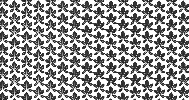 Vector minimalist leaf patterns clean and simple nature designs for modern projects