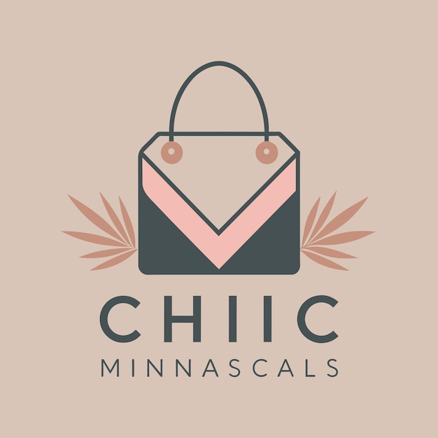 Vector a minimalist logo design for a new fashion brand called chic featuring sleek and stylish elements develop a minimalist logo for a chic accessories brand minimalist simple modern vector logo design