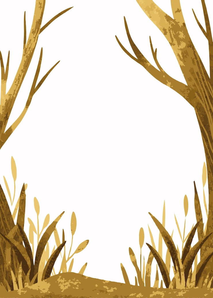 Vector minimalist natural background in gold foil vector