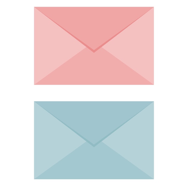 Minimalist Post Letter Graphic Silhouette Icon.