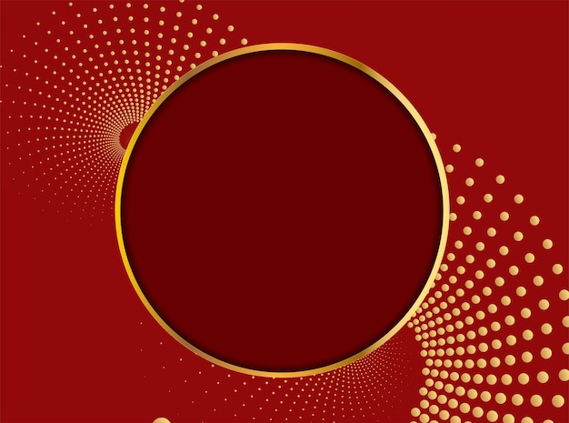 minimalist red premium abstract background with luxury dotted spiral vortex