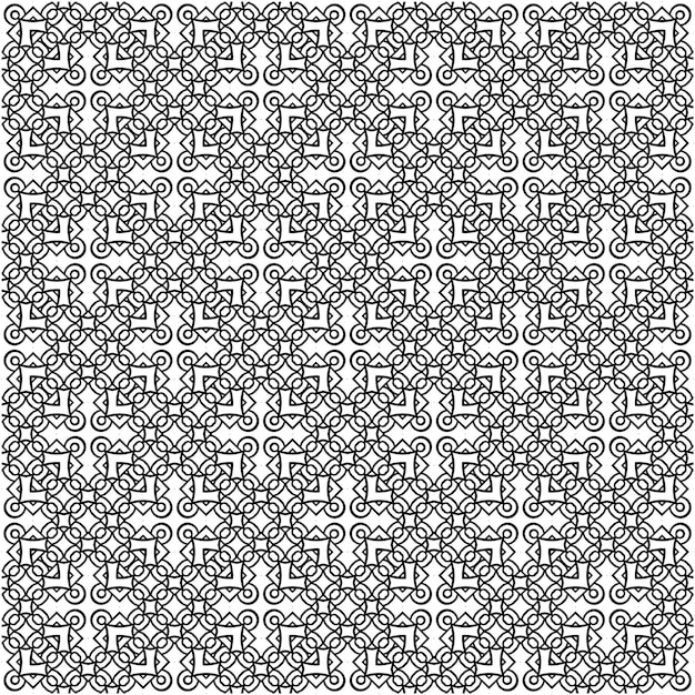 Minimalist seamless pattern batik motif style