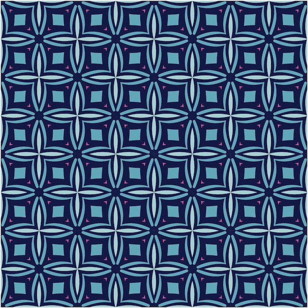 Minimalist seamless pattern design with ethnic style