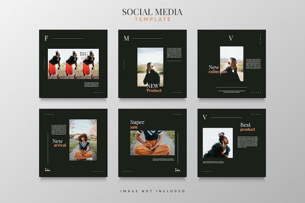 Minimalist Social Media Post Template for Fashion Sale