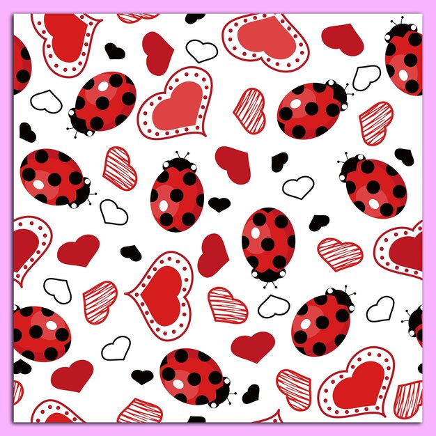 Minimalist trendy seamless pattern with silhouette contour