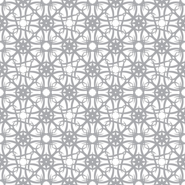 Minimalist tribal seamless pattern