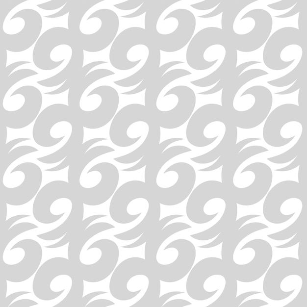 Minimalist tribal seamless pattern