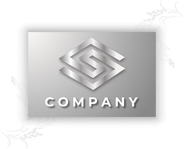 minimalist type business logo template