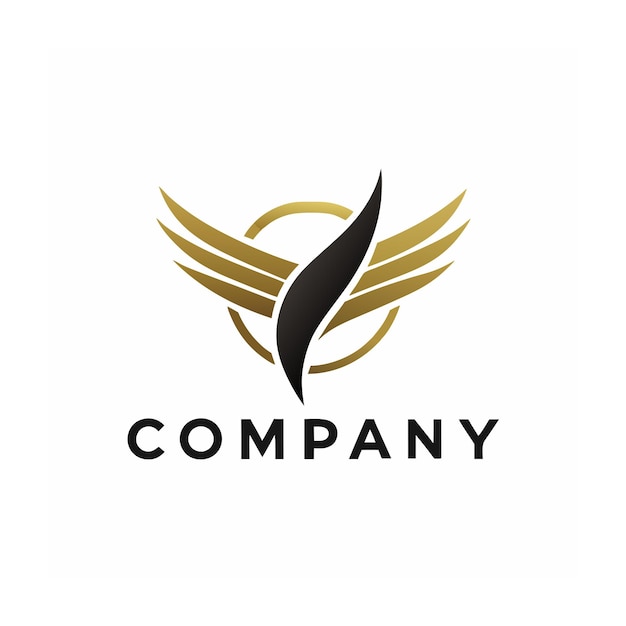 Minimalist type creative business logo template