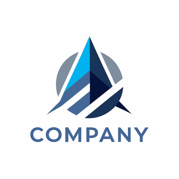minimalist type creative business logo template