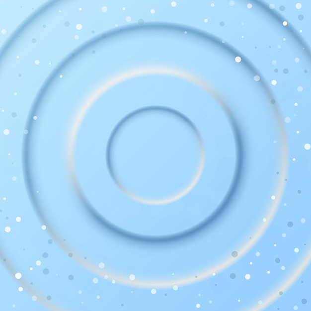 Вектор Минималистичный синий абстрактный фон с кругами. эксклюзивный дизайн плаката, брошюры, презентации, сайта. геометрический фон