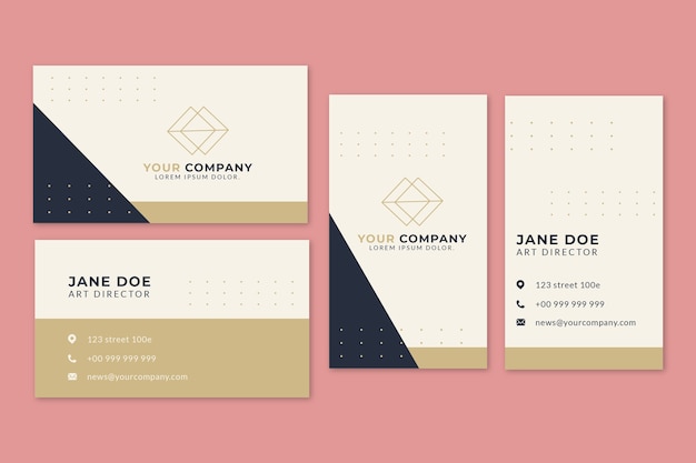 Minimalistic business card