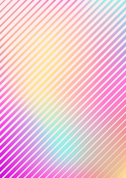 Minimalistic cover template set with gradients