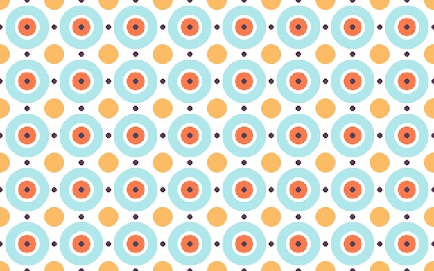 Minimalistic design. Seamless pattern. Colorful geometric element, design for web banner, wallpaper