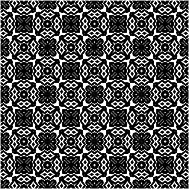 Minimalistisch abstract zwart-wit naadloos patroonontwerp
