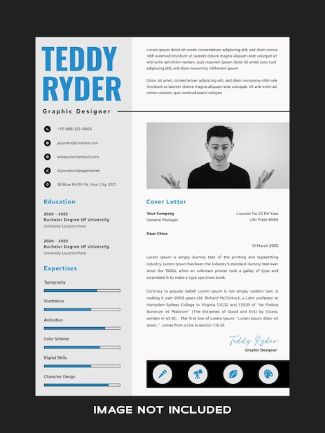 Minimalistisch CV CV