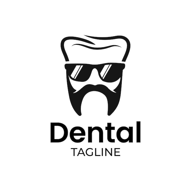 Minimalistisch Gentleman Dental Logo