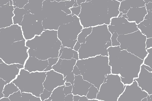 Minimalistische grijze gebarsten achtergrond van de grondtextuur