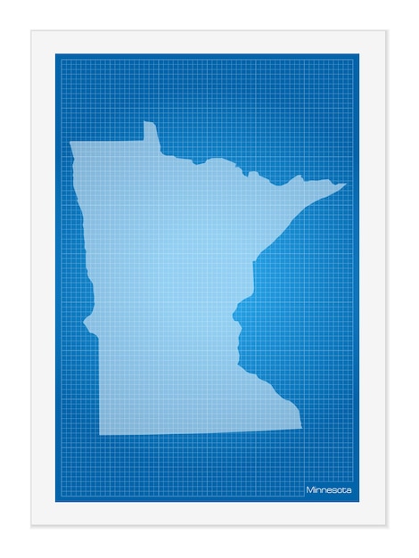 Minnesota on blueprint