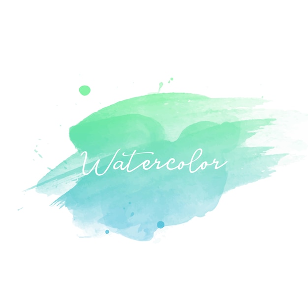 Mint watercolor texture background for header