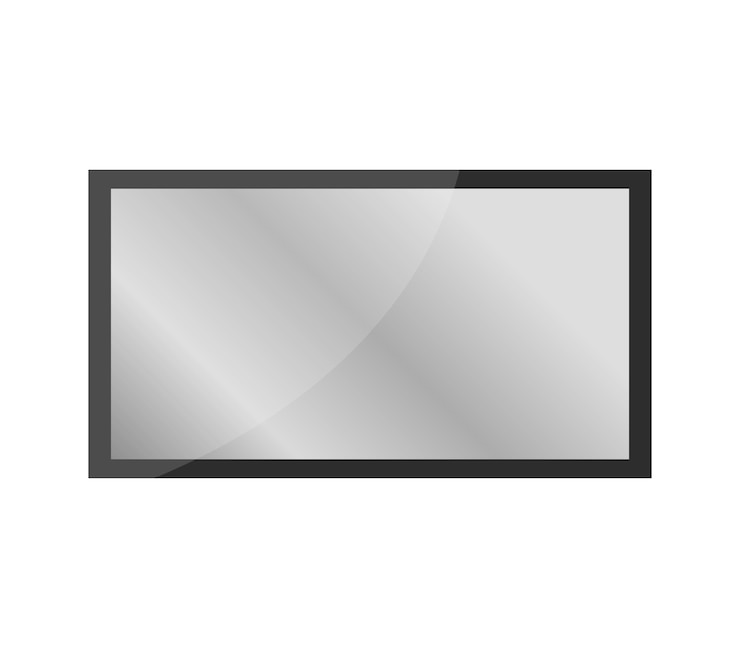 Vector mirror illustrated