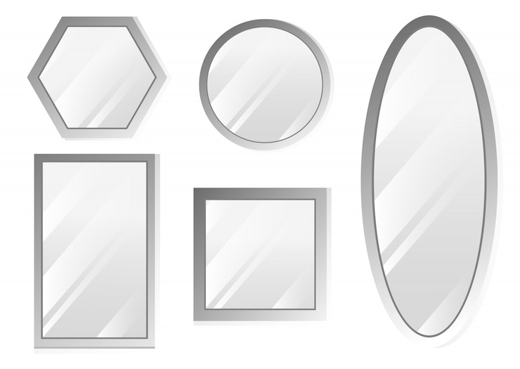 Vector ぼやけた反射で設定されたミラー
