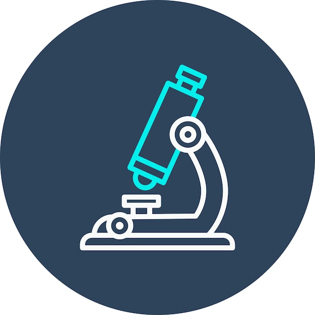 Miscroscope vector icon Can be used for Chemistry iconset