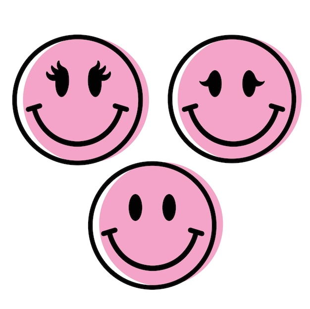 Vector miss smiley vector eps file