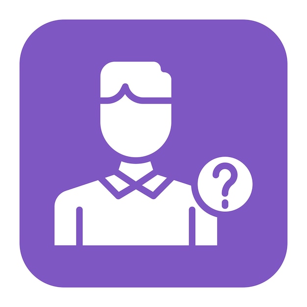 Missing person icon vector image can be used for crime investigation