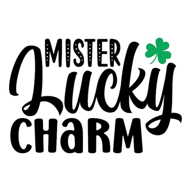 'mister lucky charm SVG