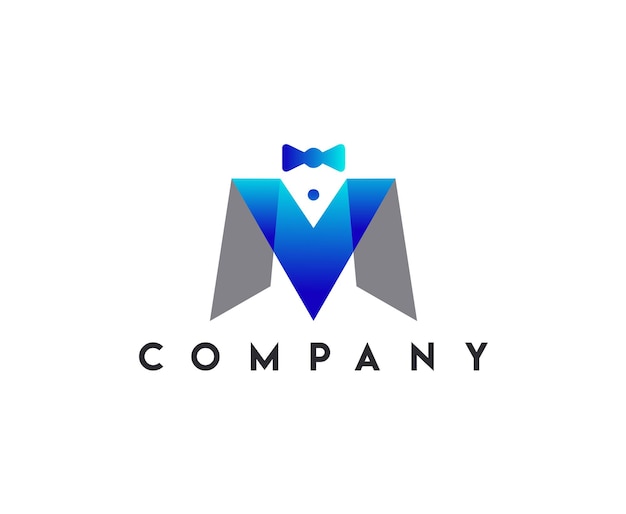 Mister M Letter-logo, letter m-logo