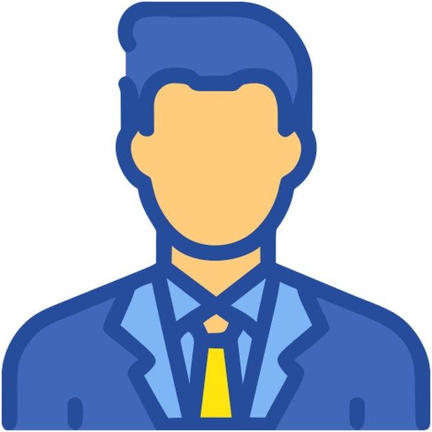 Vector mistery man icon