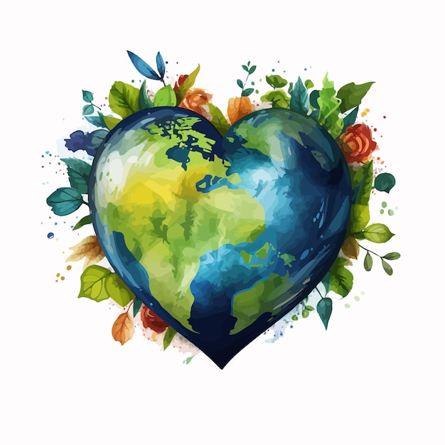 mix_heart_with_earth_vector