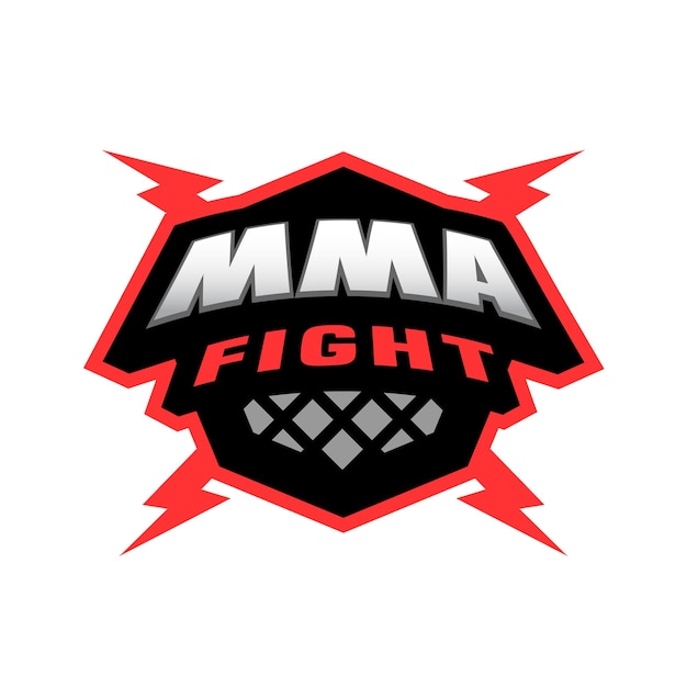 Vector mixed martial arts logo